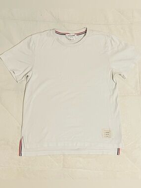 Thom Browne Japan White T-Shirt Size 1 Small
